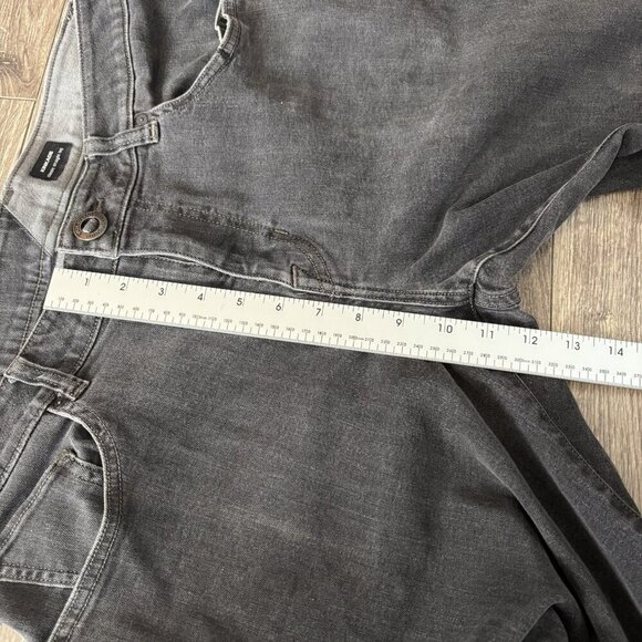 Volcom Mens Kinkade Classic Straight Fit Stretch Performance Jeans 34x30 Black - Picture 5 of 16